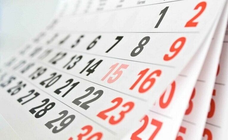 calendario para deixar de fumar